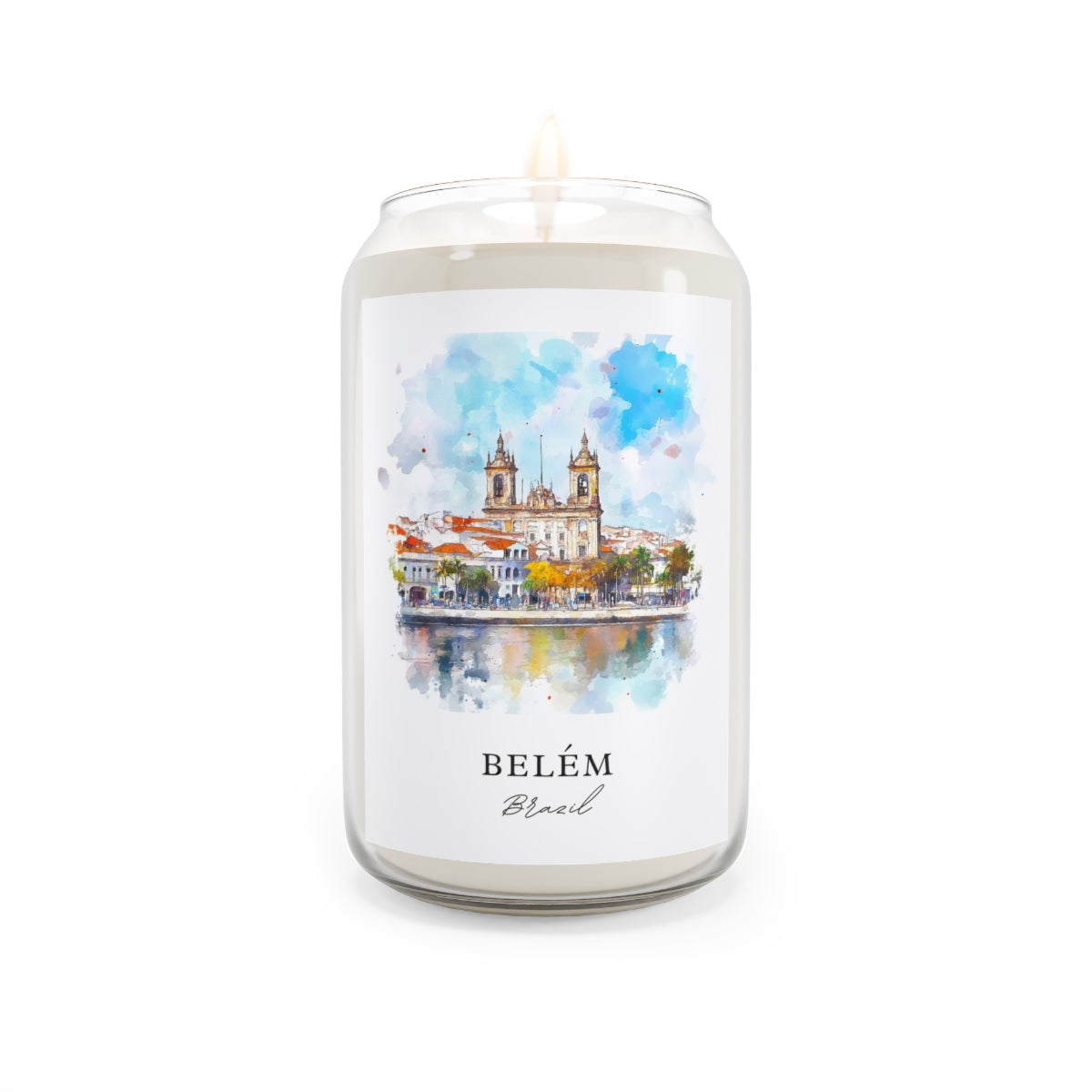 Belém, Brazil scented soy candle
