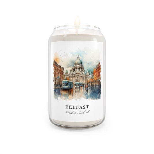 Belfast, Northern Ireland scented soy candle