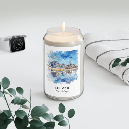 Belmar, New Jersey scented soy candle