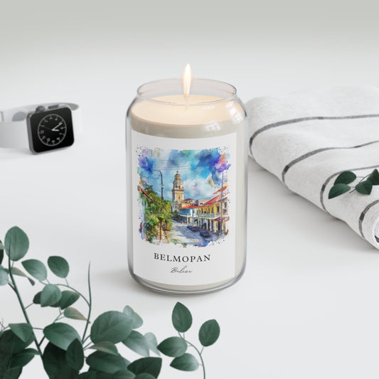 Belmopan, Belize scented soy candle
