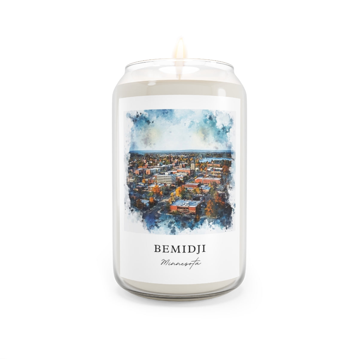 Bemidji, Minnesota scented soy candle