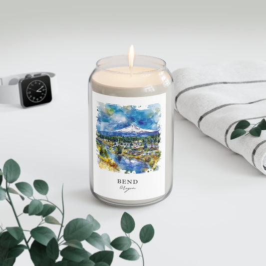 Bend, Oregon scented soy candle