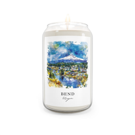 Bend, Oregon scented soy candle