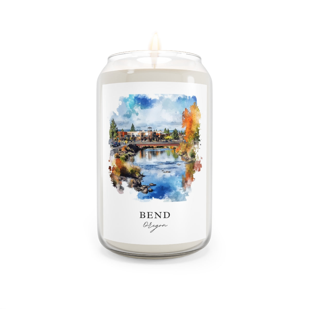 Bend, Oregon scented soy candle