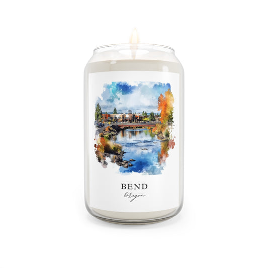 Bend, Oregon scented soy candle