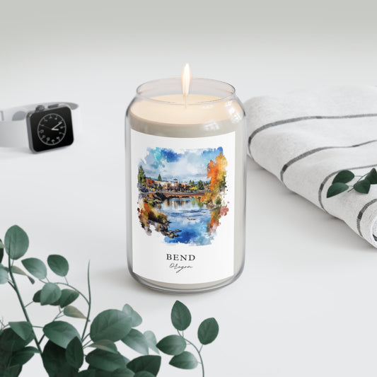 Bend, Oregon scented soy candle