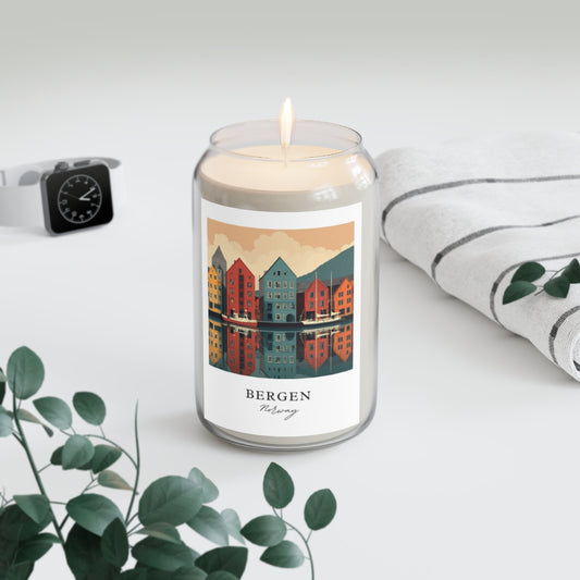 Bergen, Norway scented soy candle
