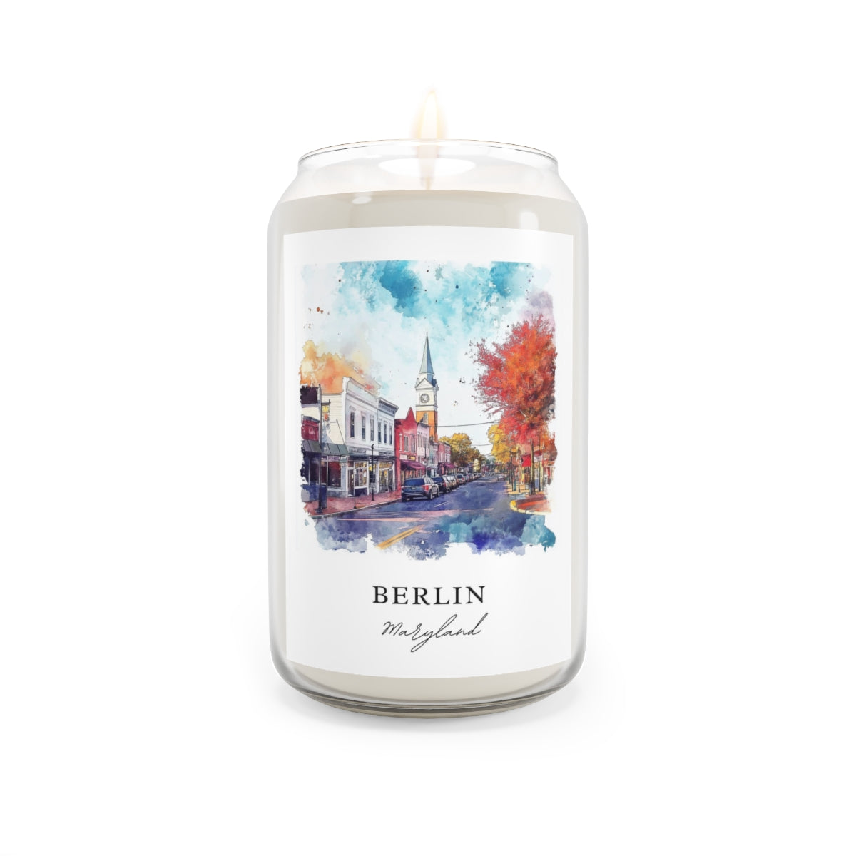 Berlin, Maryland scented soy candle