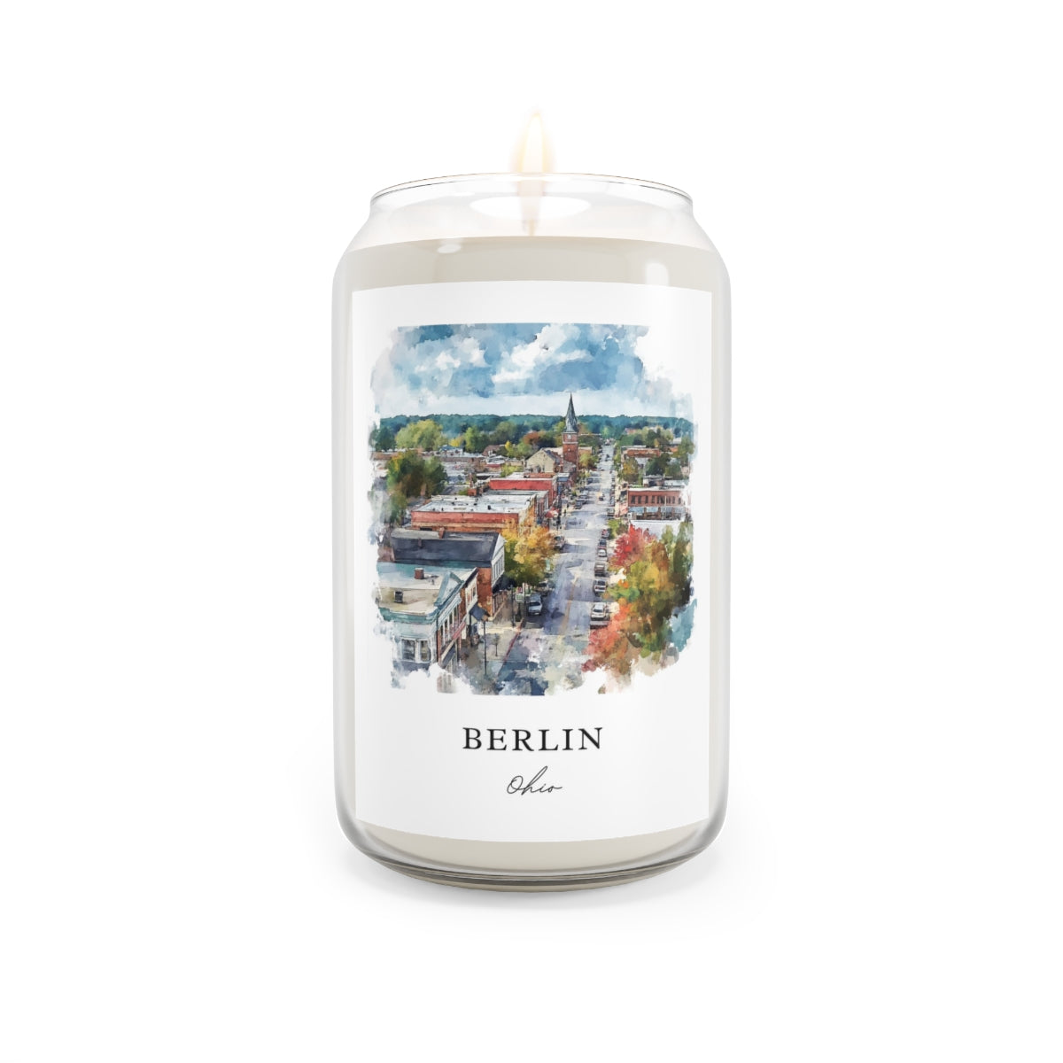 Berlin, Ohio scented soy candle