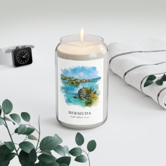 Bermuda, North Atlantic Ocean scented soy candle