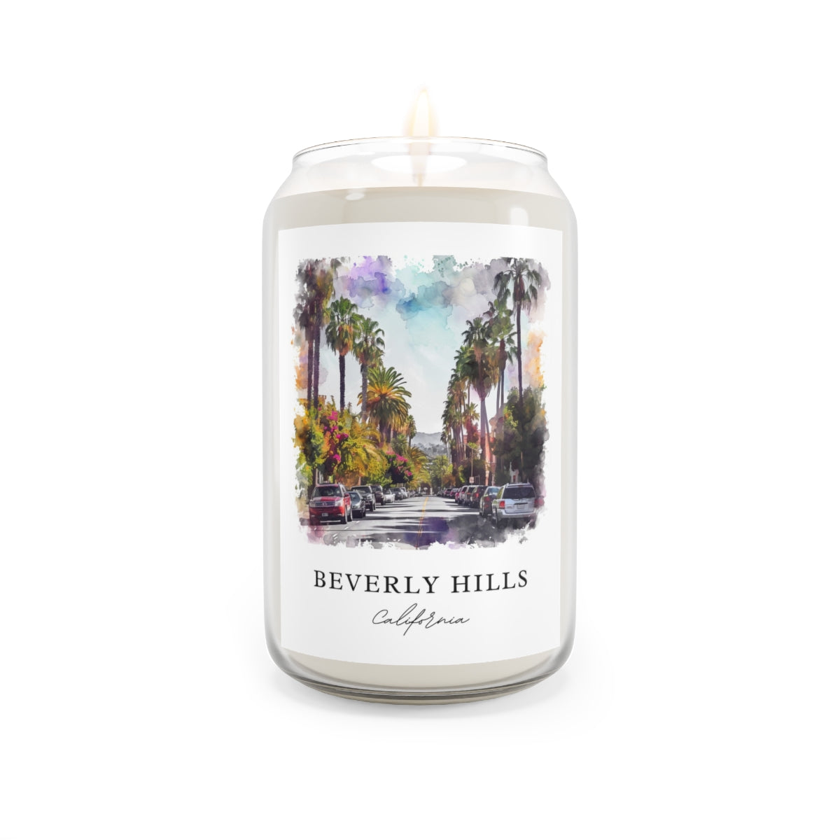 Beverly Hills, California scented soy candle