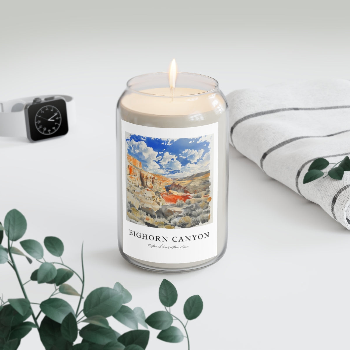 Bighorn Canyon, National Recreation Area scented soy candle