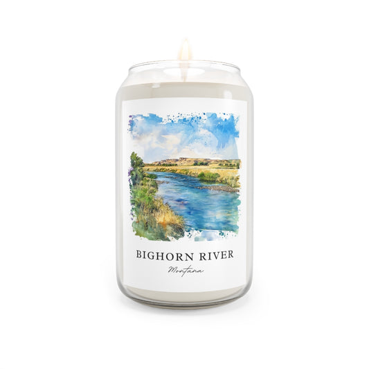 Bighorn River, Montana scented soy candle