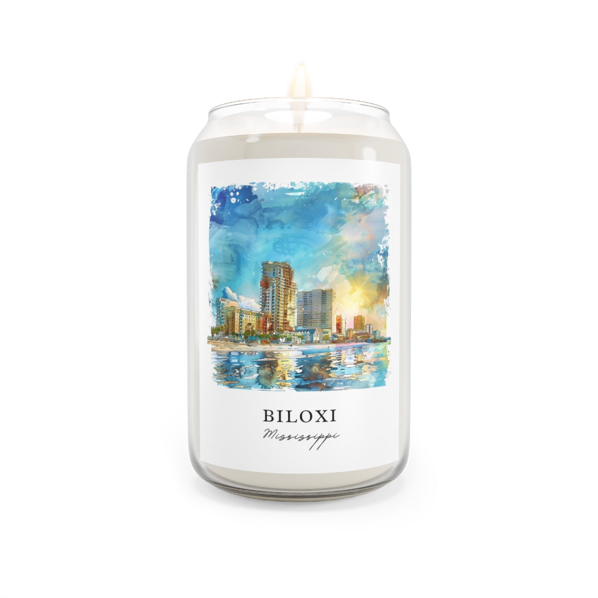 Biloxi, Mississippi scented soy candle