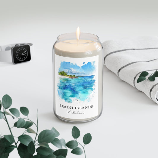 Bimini Islands, The Bahamas scented soy candle