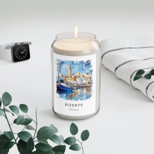 Bizerte, Tunisia scented soy candle