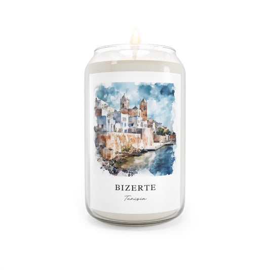Bizerte, Tunisia scented soy candle