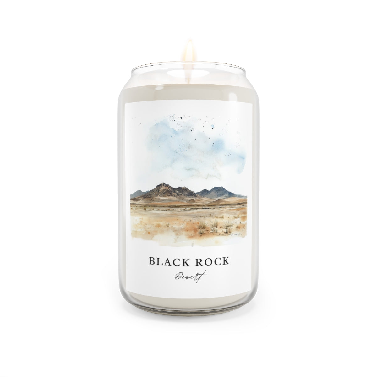 Black Rock, Desert scented soy candle