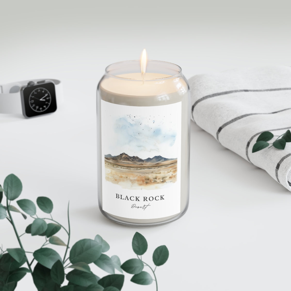 Black Rock, Desert scented soy candle