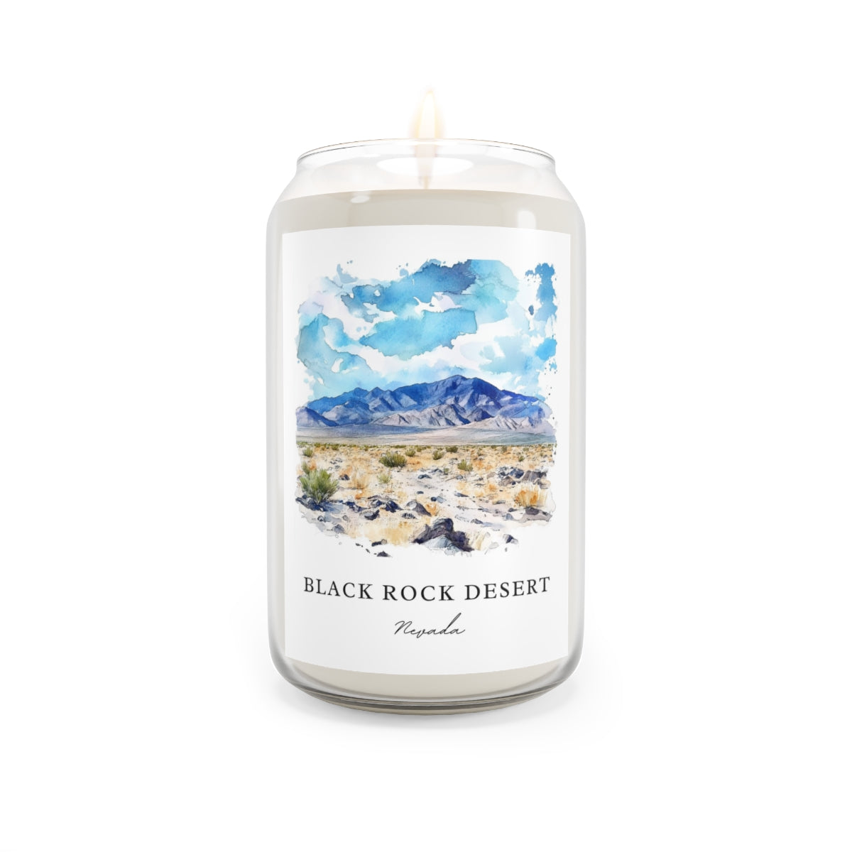 Black Rock Desert, Nevada scented soy candle