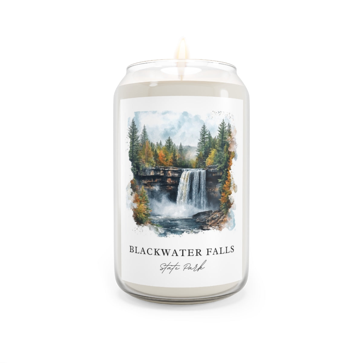 Blackwater Falls, State Park scented soy candle