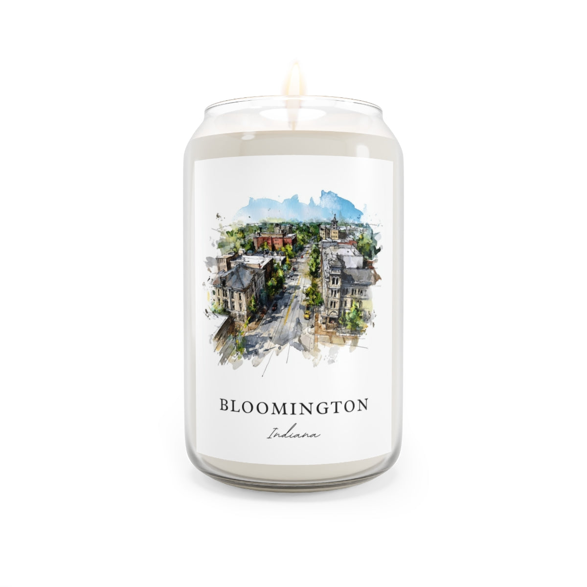 Bloomington, Indiana scented soy candle