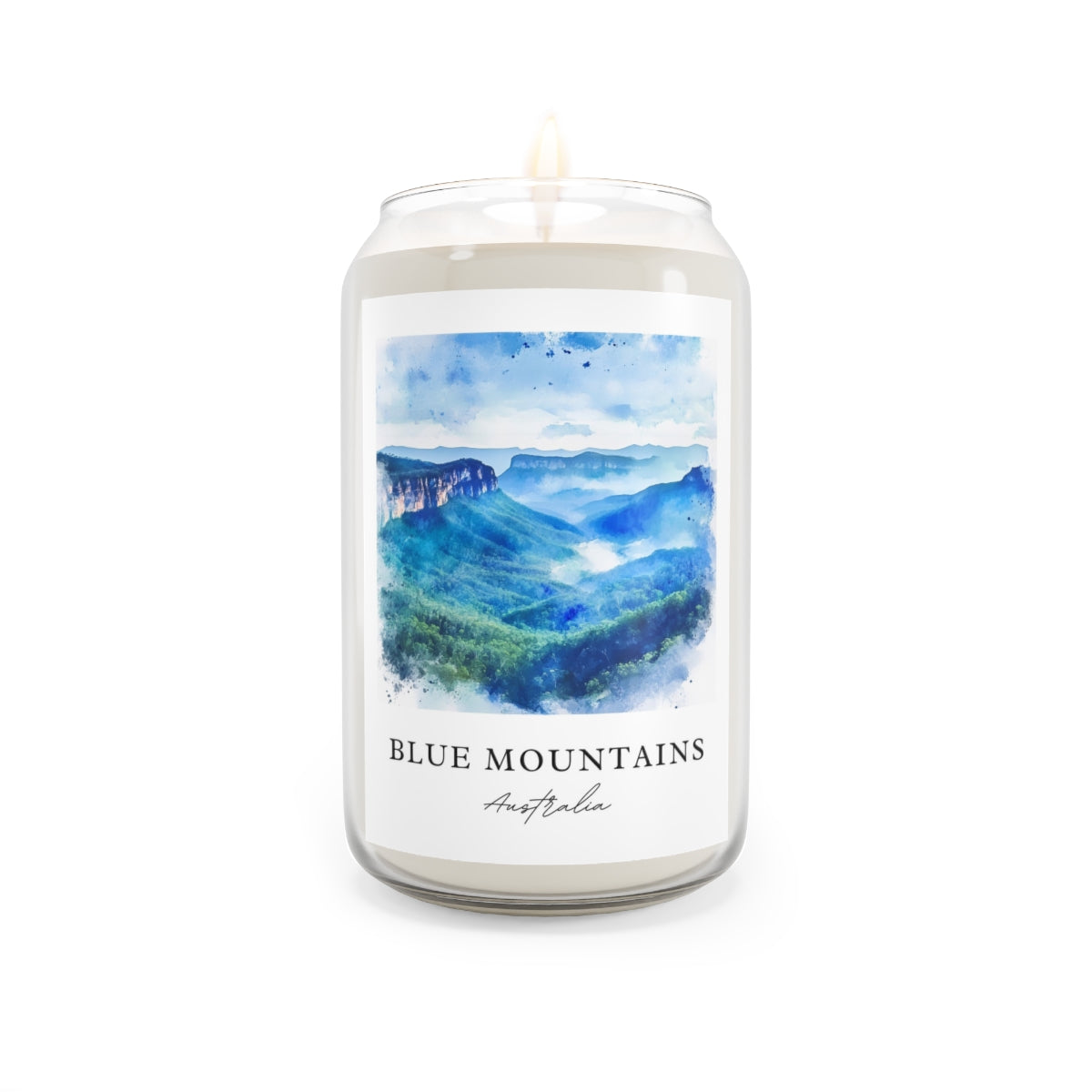 Blue Mountains, Australia scented soy candle