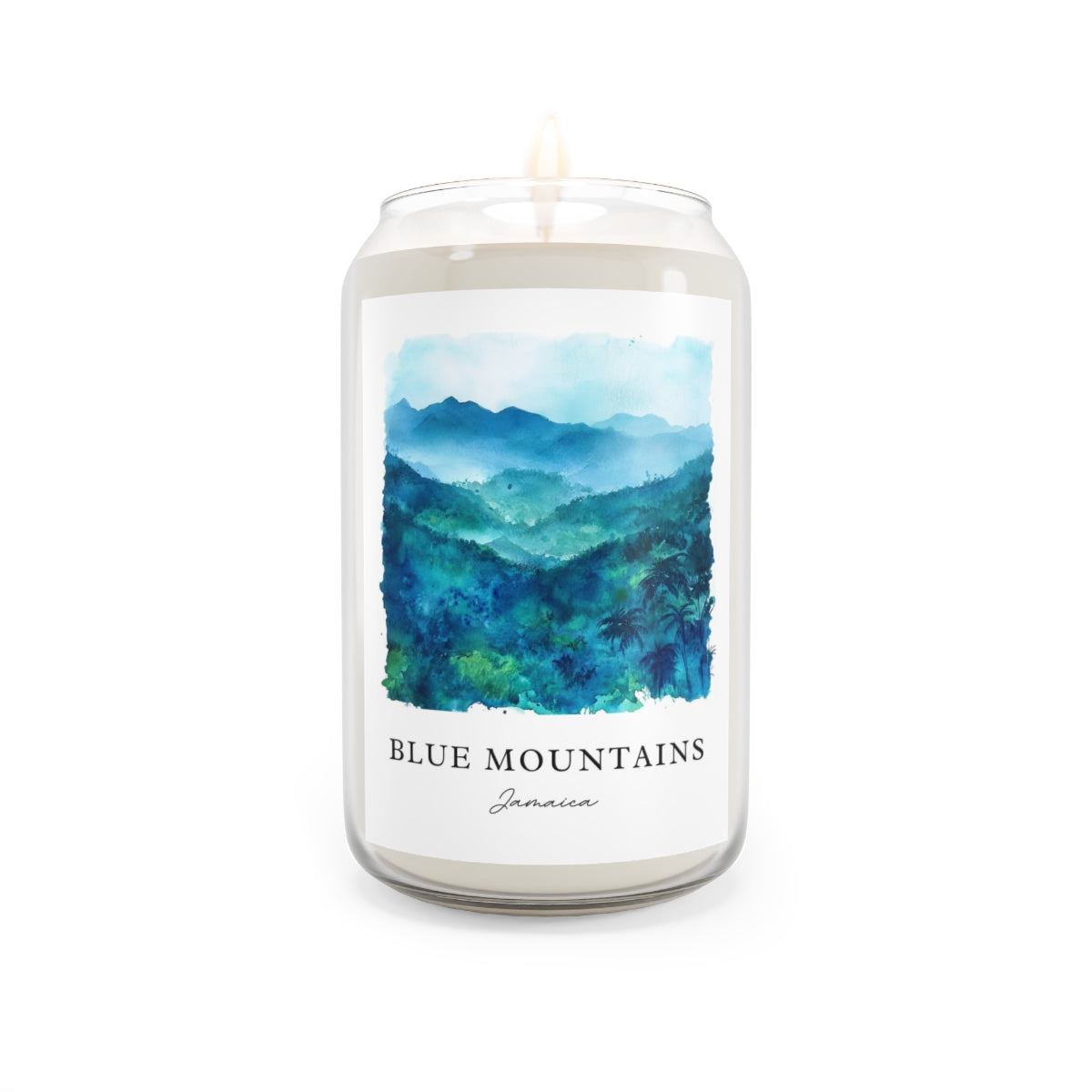 Blue Mountains, Jamaica scented soy candle