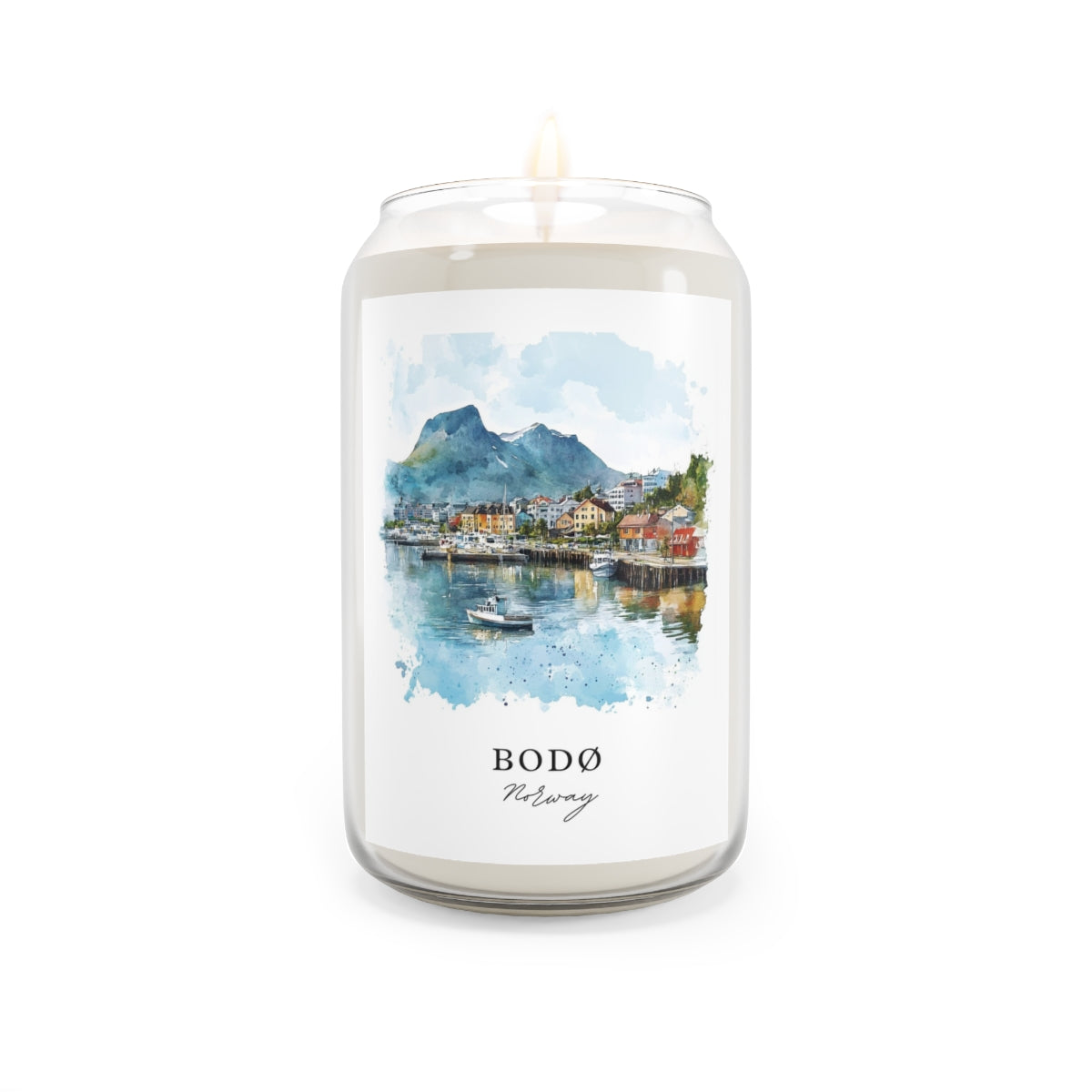 Bodø, Norway scented soy candle