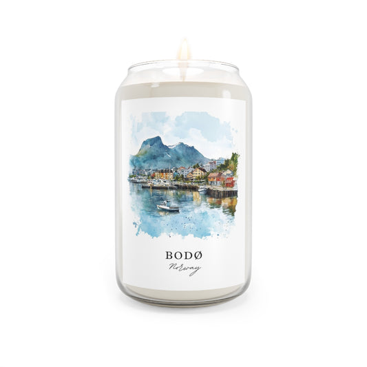 Bodø, Norway scented soy candle