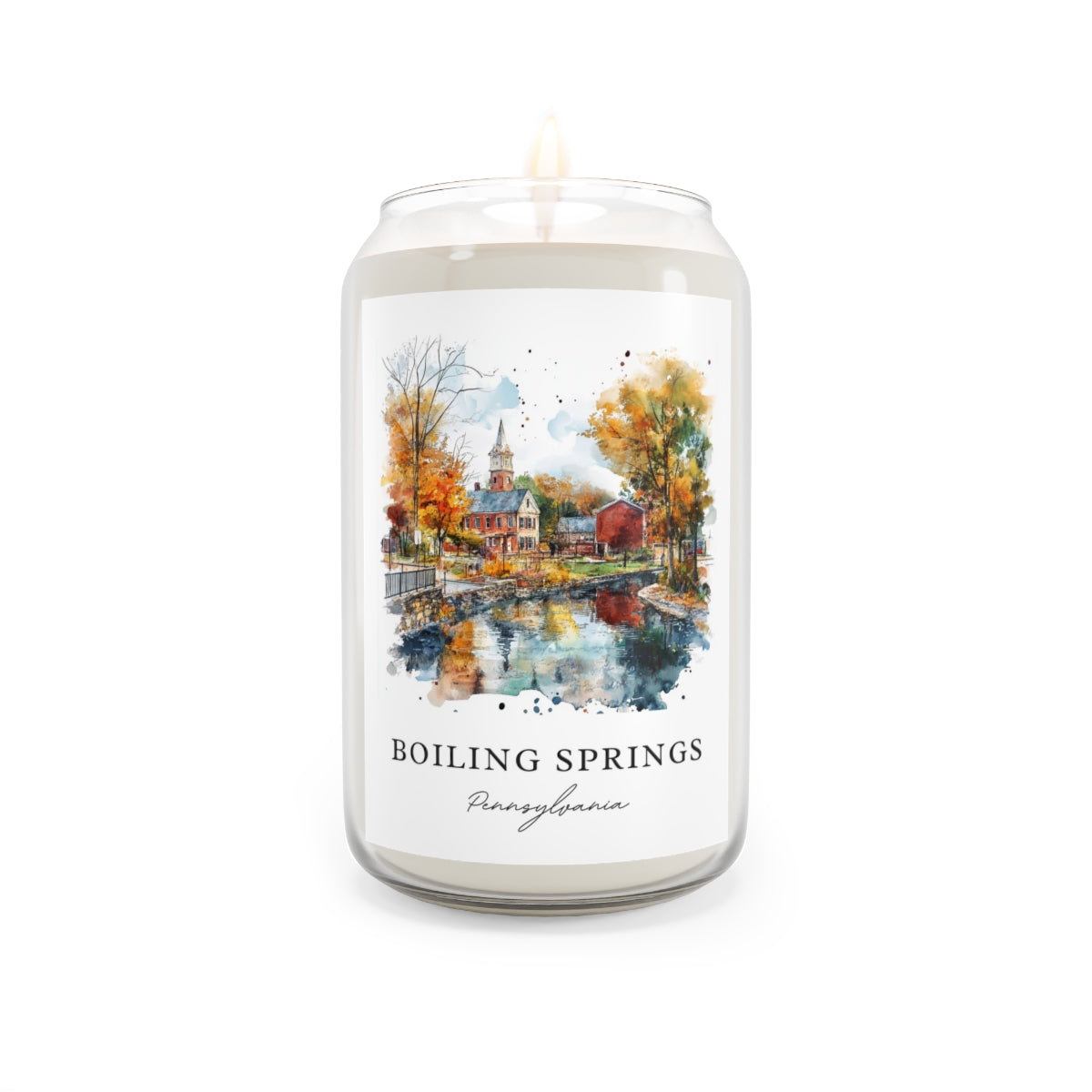 Boiling Springs, Pennsylvania scented soy candle