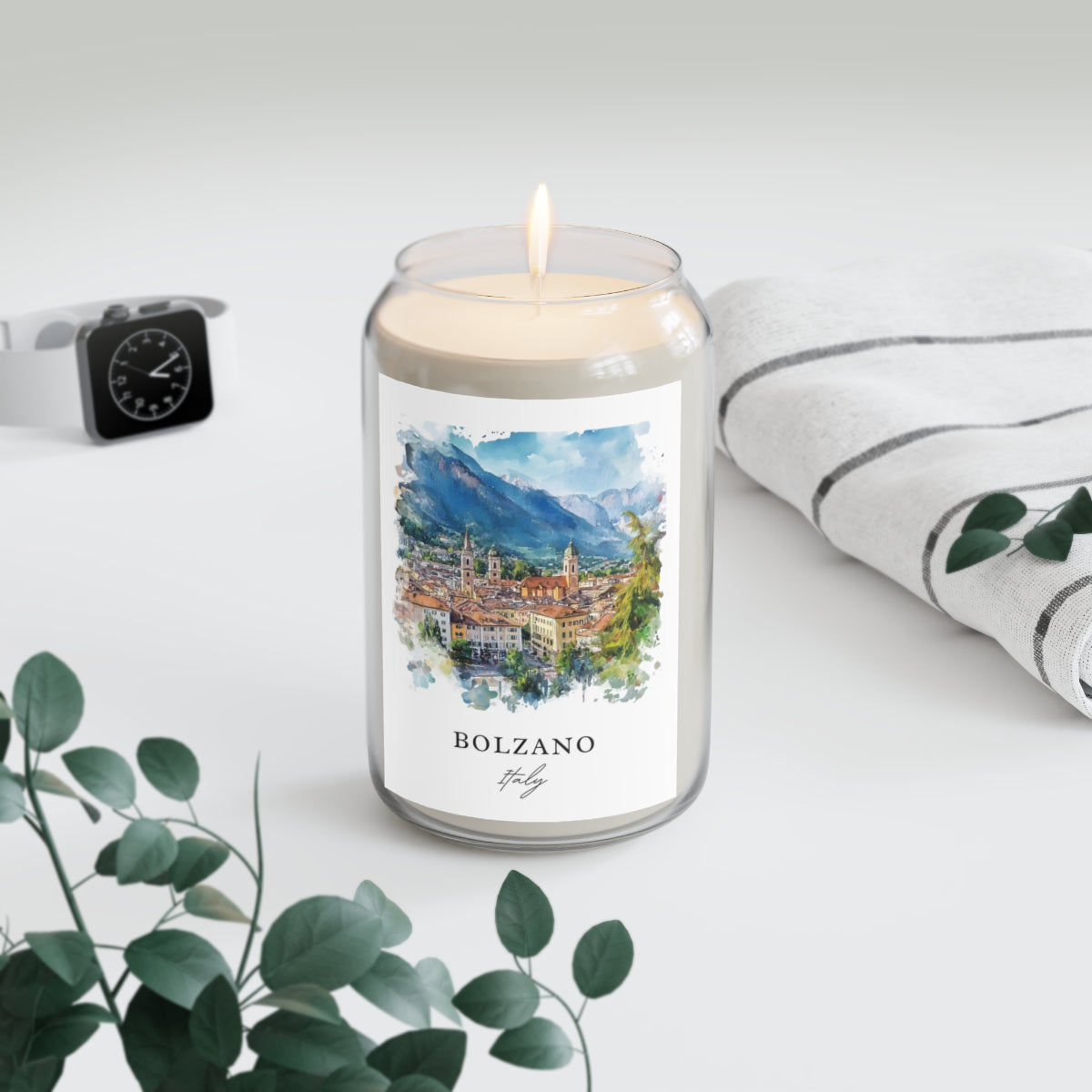 Bolzano, Italy scented soy candle