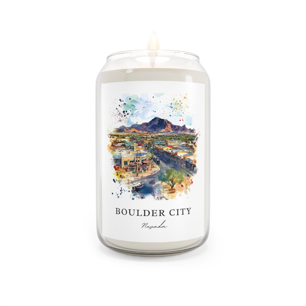 Boulder City, Nevada scented soy candle