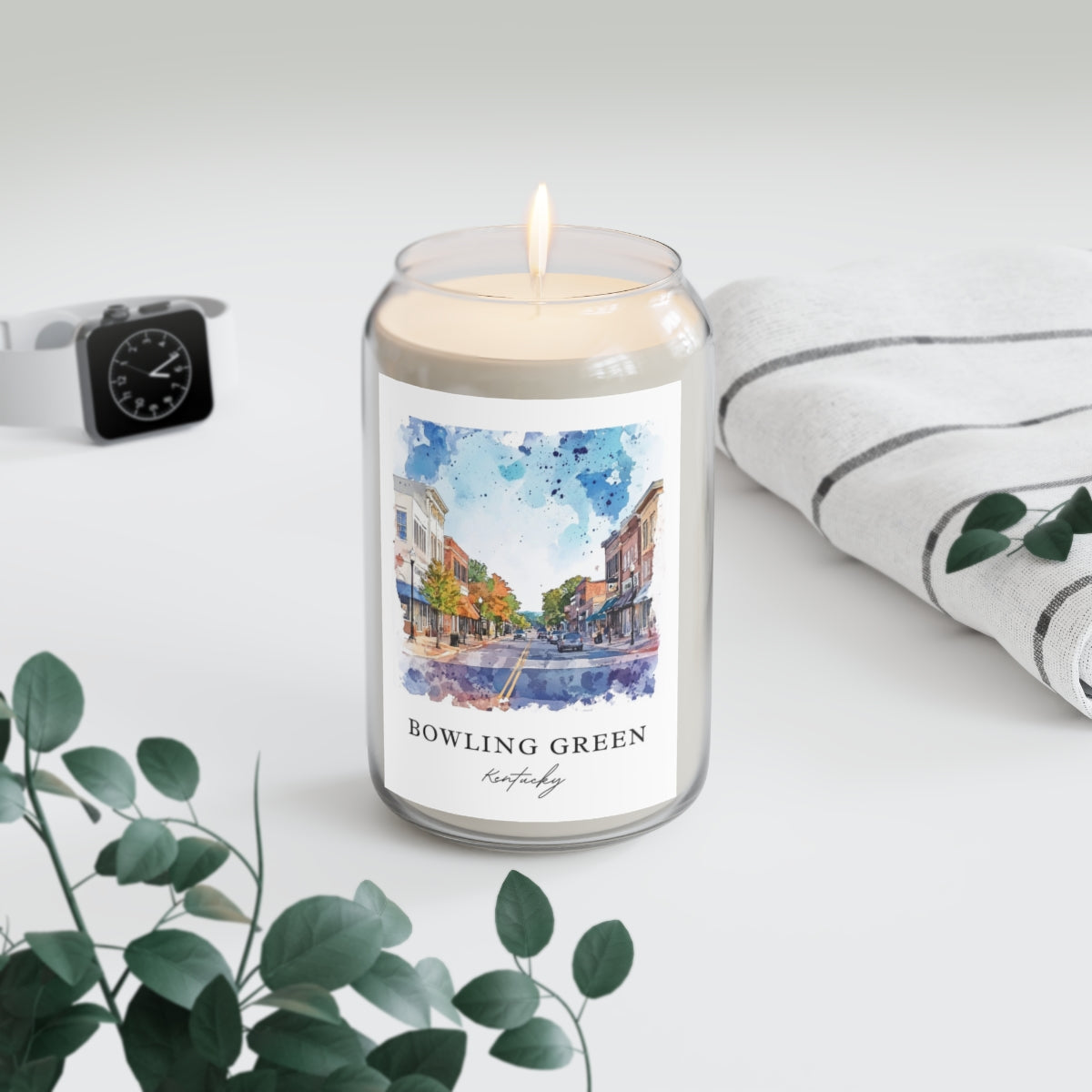 Bowling Green, Kentucky scented soy candle