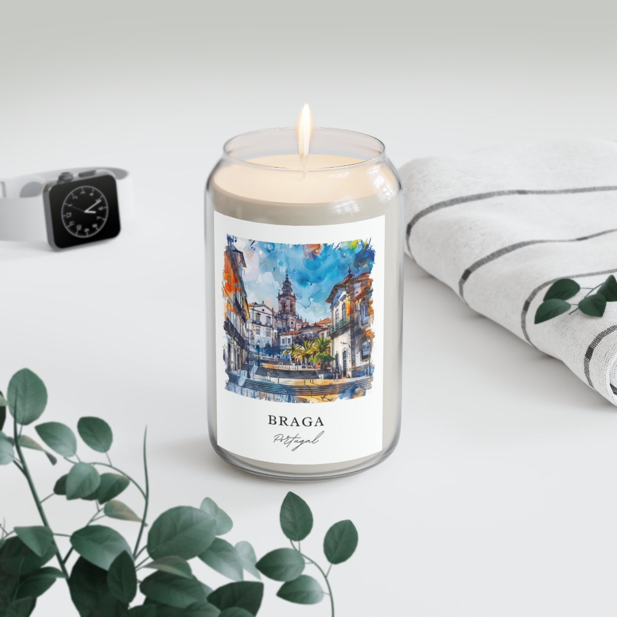 Braga, Portugal scented soy candle