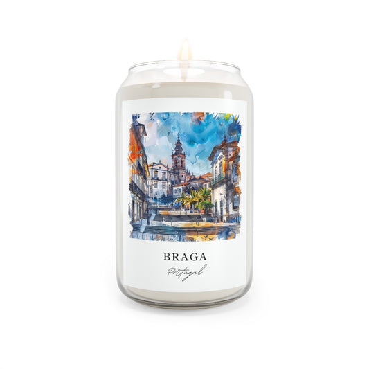 Braga, Portugal scented soy candle