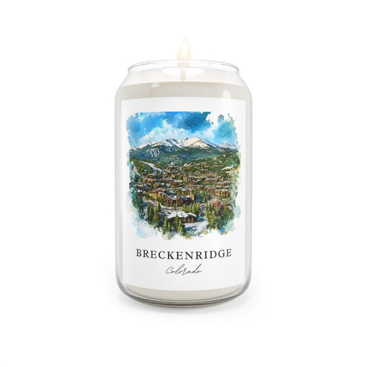 Breckenridge, Colorado scented soy candle