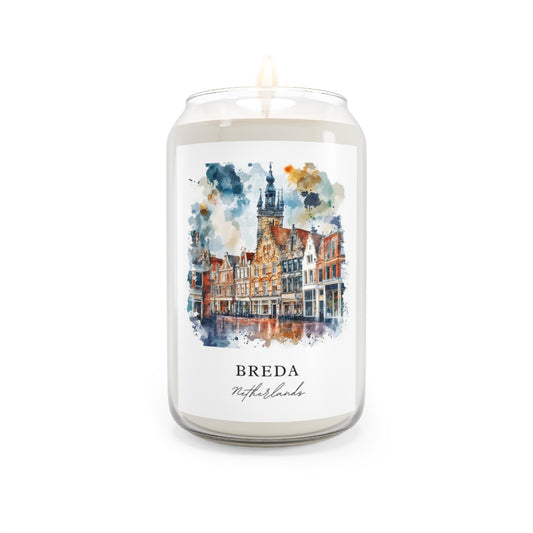 Breda, Netherlands scented soy candle