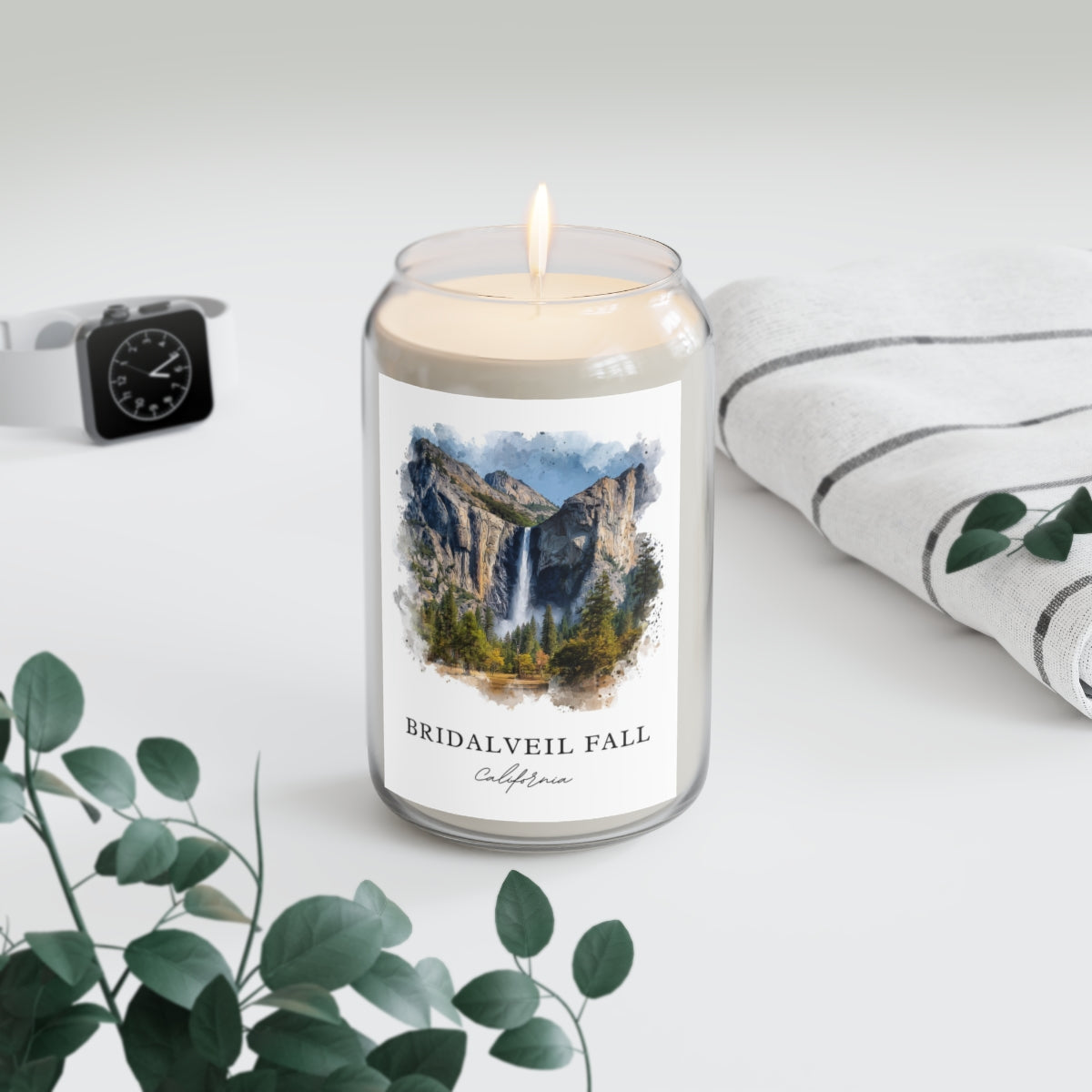 Bridalveil Fall, California scented soy candle