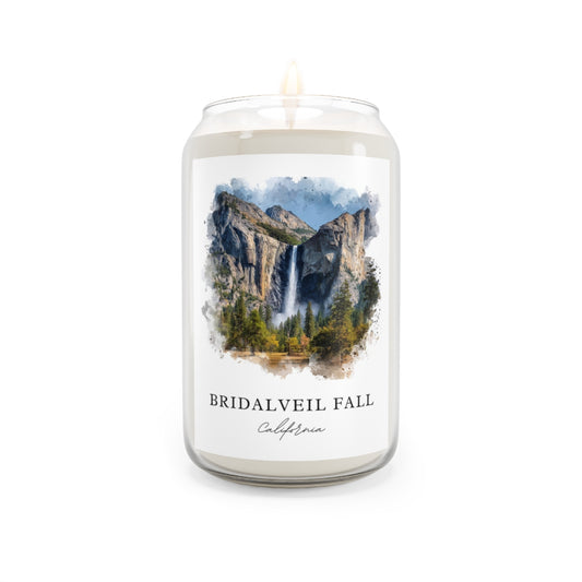 Bridalveil Fall, California scented soy candle