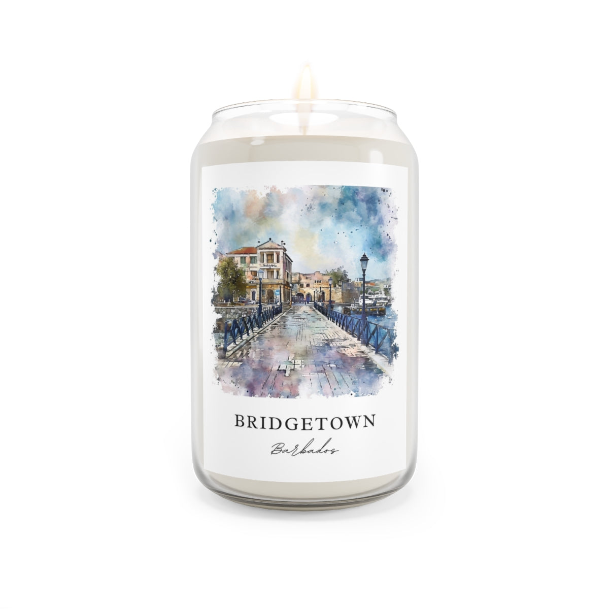 Bridgetown, Barbados scented soy candle