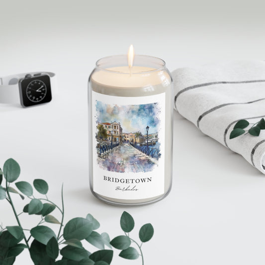Bridgetown, Barbados scented soy candle