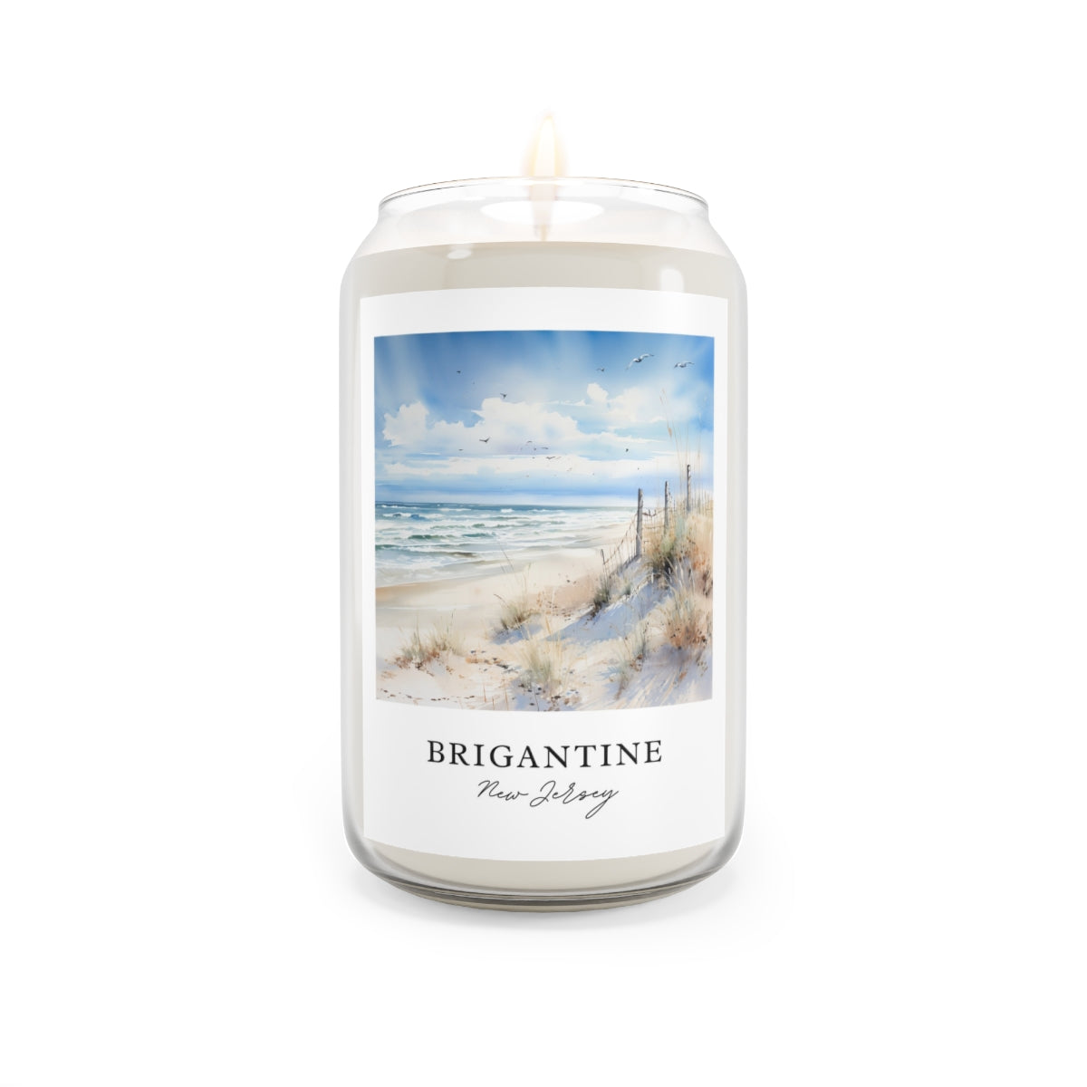 Brigantine, New Jersey scented soy candle
