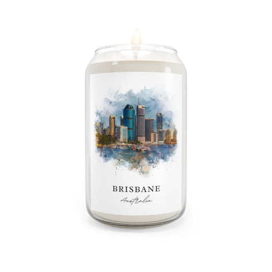 Brisbane, Australia scented soy candle