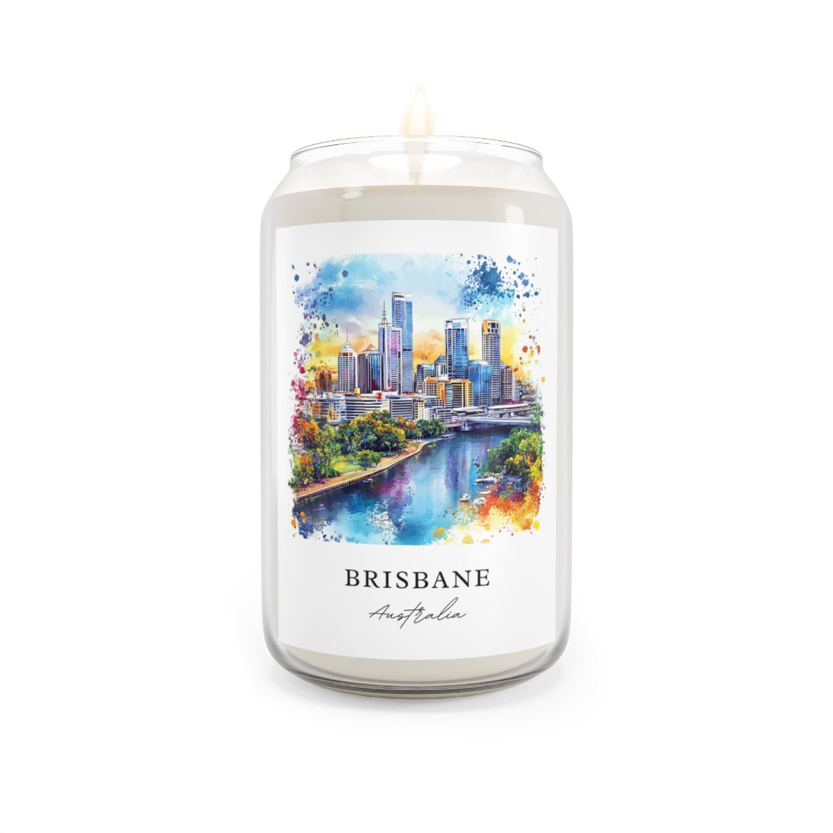 Brisbane, Australia scented soy candle