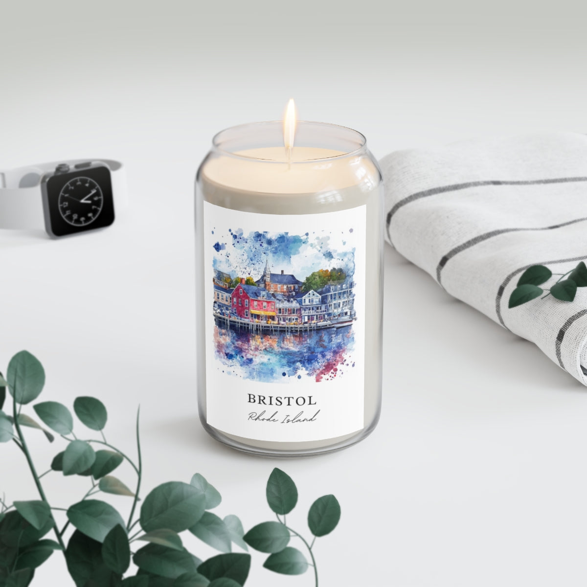 Bristol, Rhode Island scented soy candle