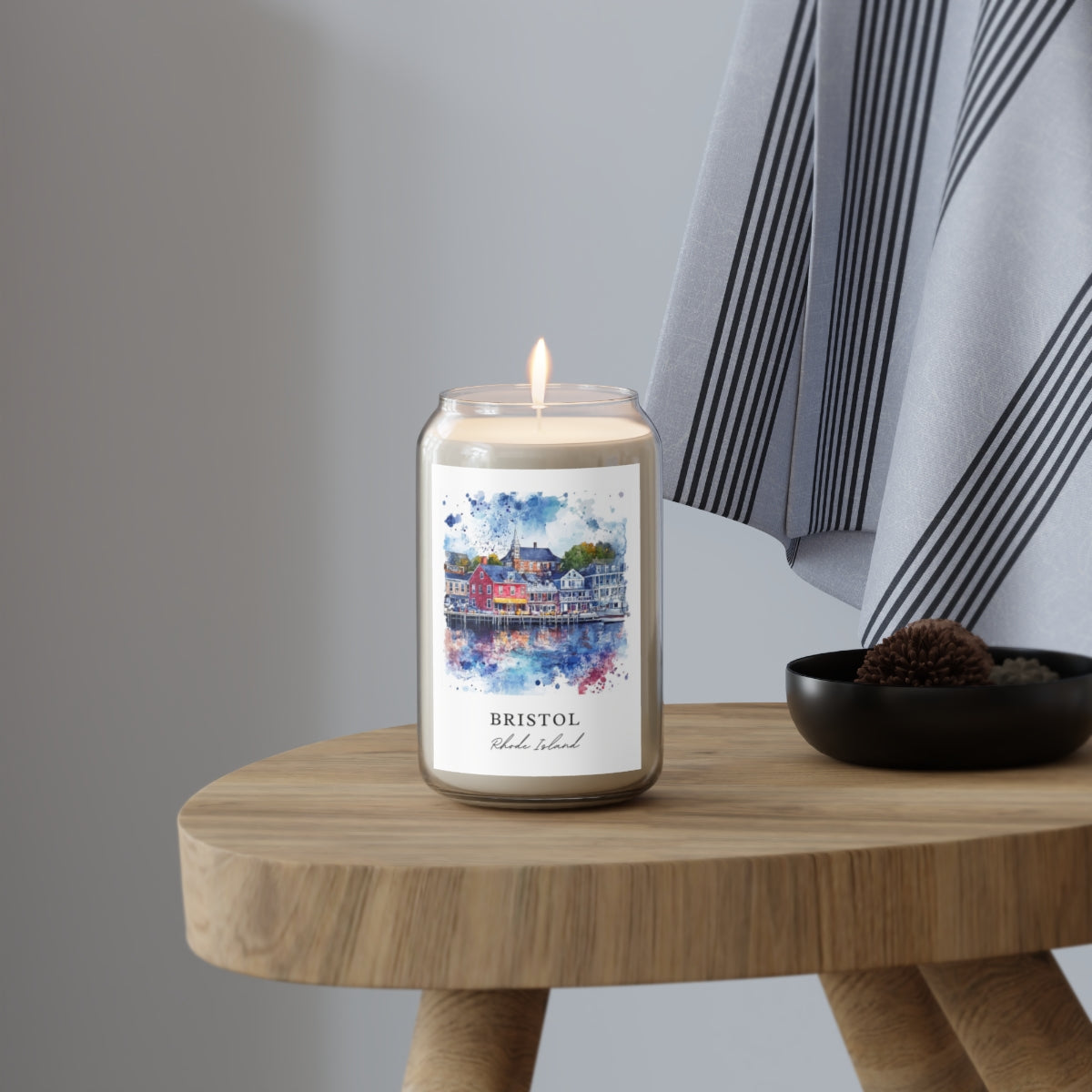 Bristol, Rhode Island scented soy candle