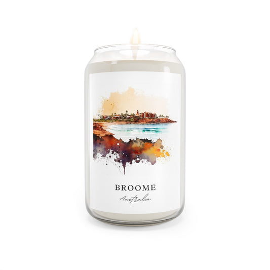 Broome, Australia scented soy candle