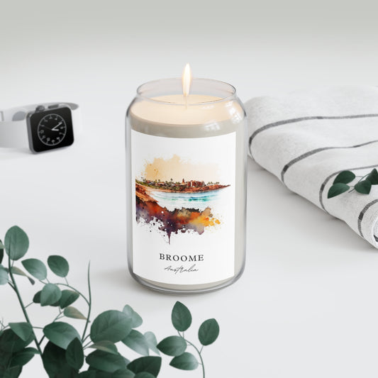 Broome, Australia scented soy candle