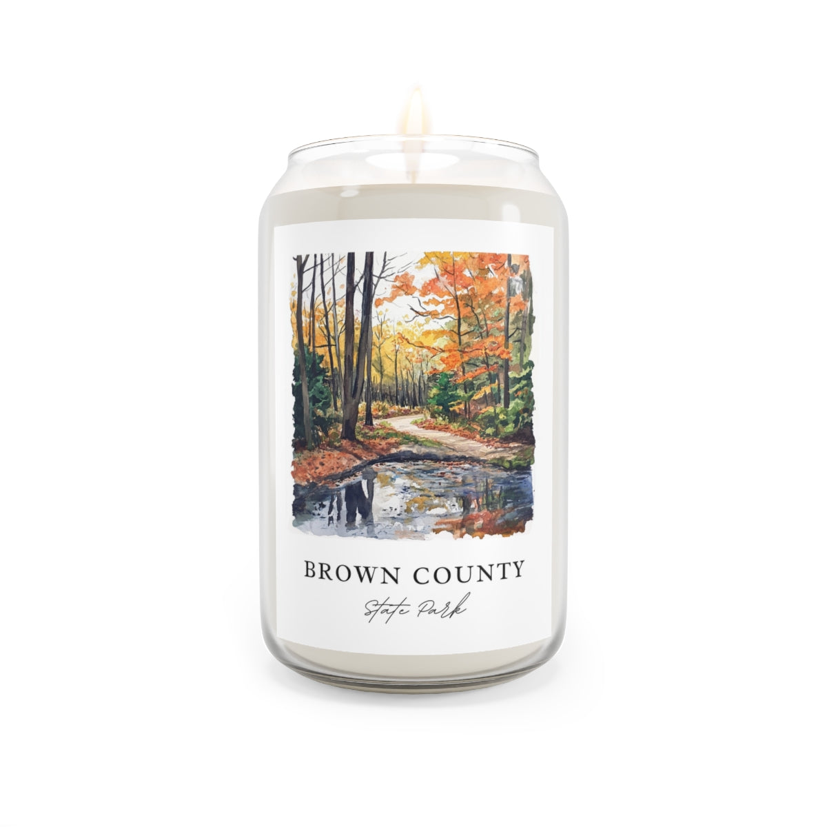 Brown County, State Park scented soy candle